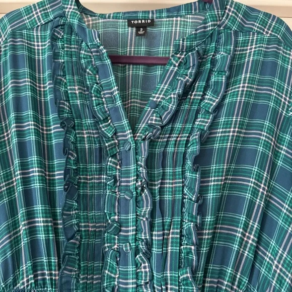 Torrid Georgette Blouse - Picture 5 of 7